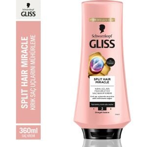 Gliss Split Hair Miracle Kırık Uçları Mühürleyici Saç Bakım Kremi 360 Ml