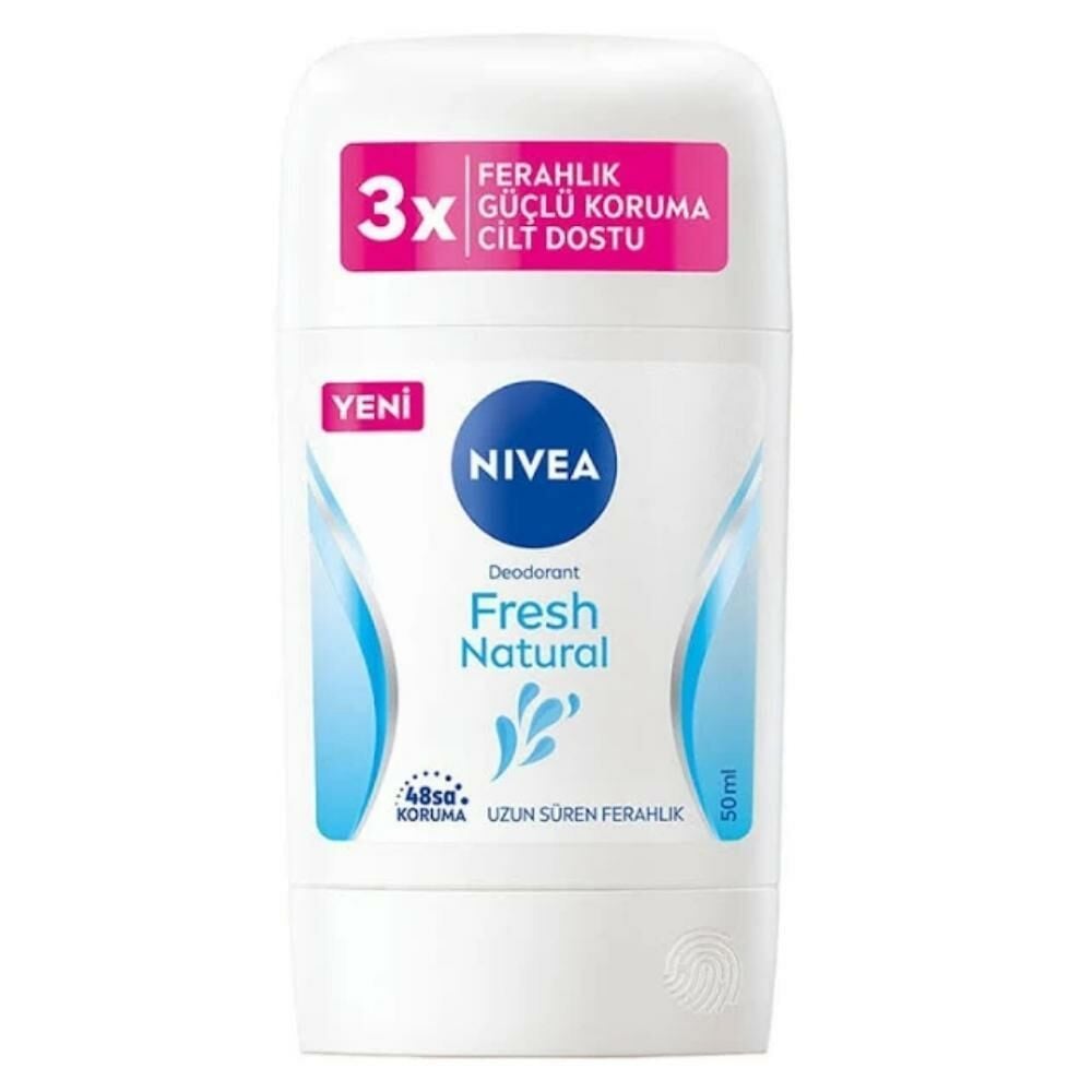 Nivea Stick Fresh Natural Bayan 50 Ml