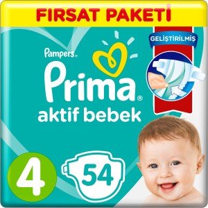 Prima Fırsat Maxi 54'lü 9-14 Kg No:4