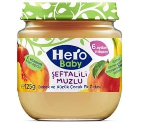 Hero Baby Şeftali Muz 120 Gr