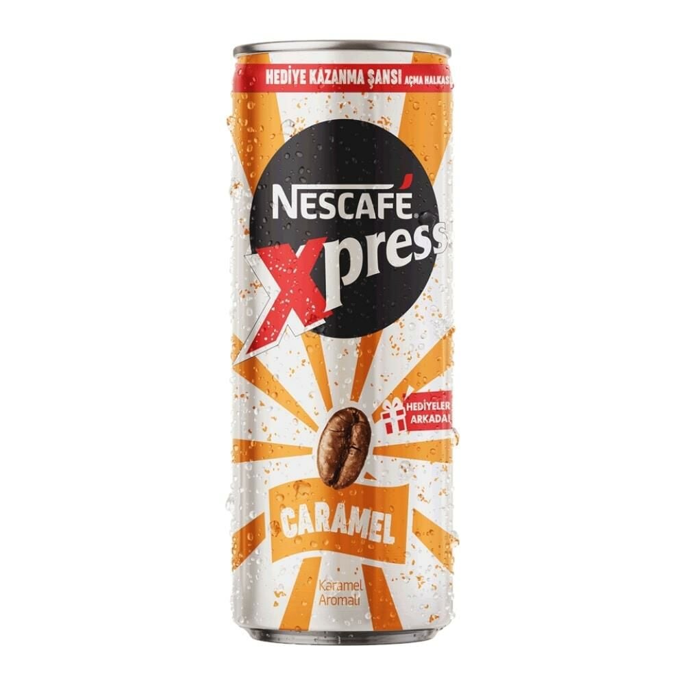 Nescafe Xpress Caramel Kahve Aromalı Sütlü İçecek 250 Ml