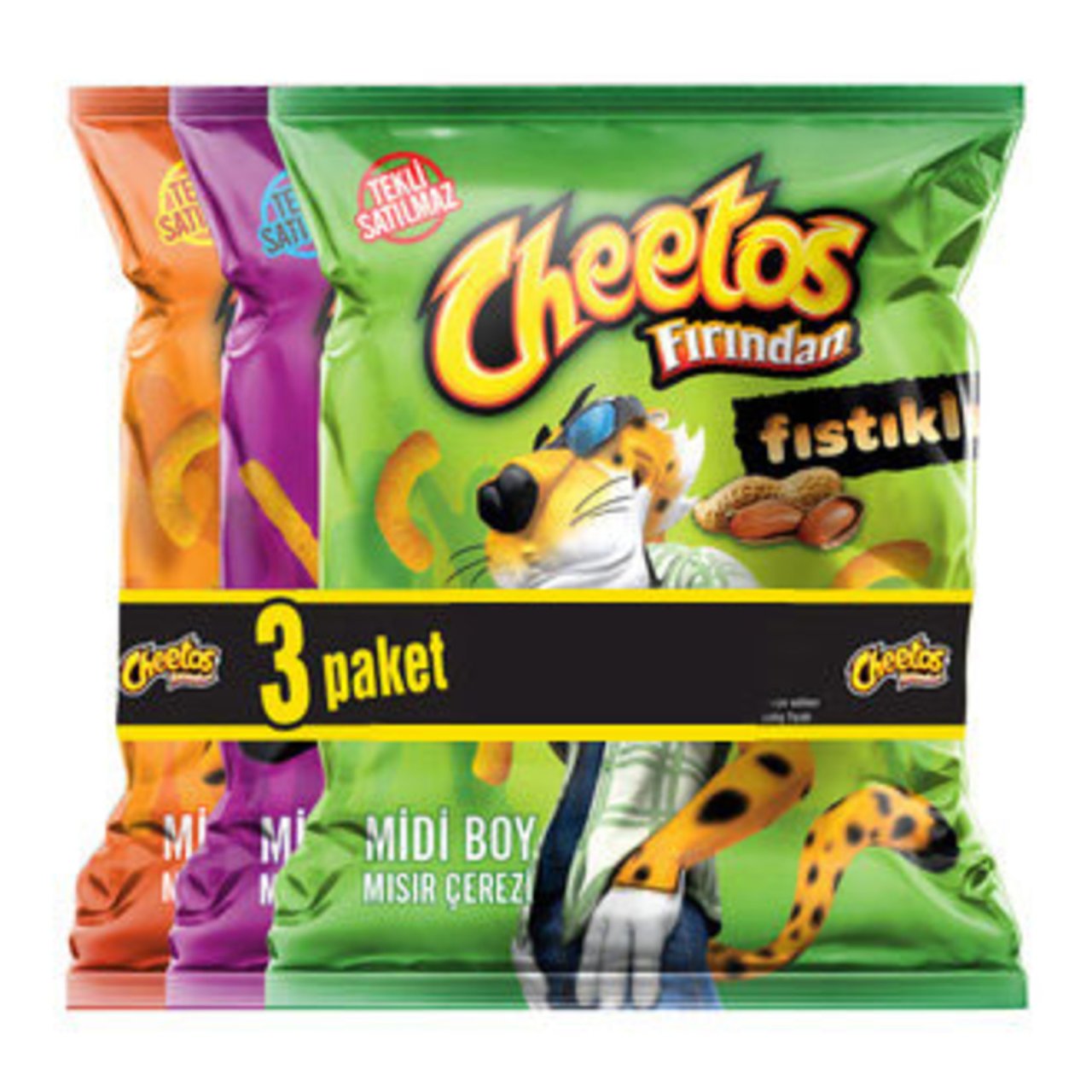 Fritolay Cheetos  3'lü Paket