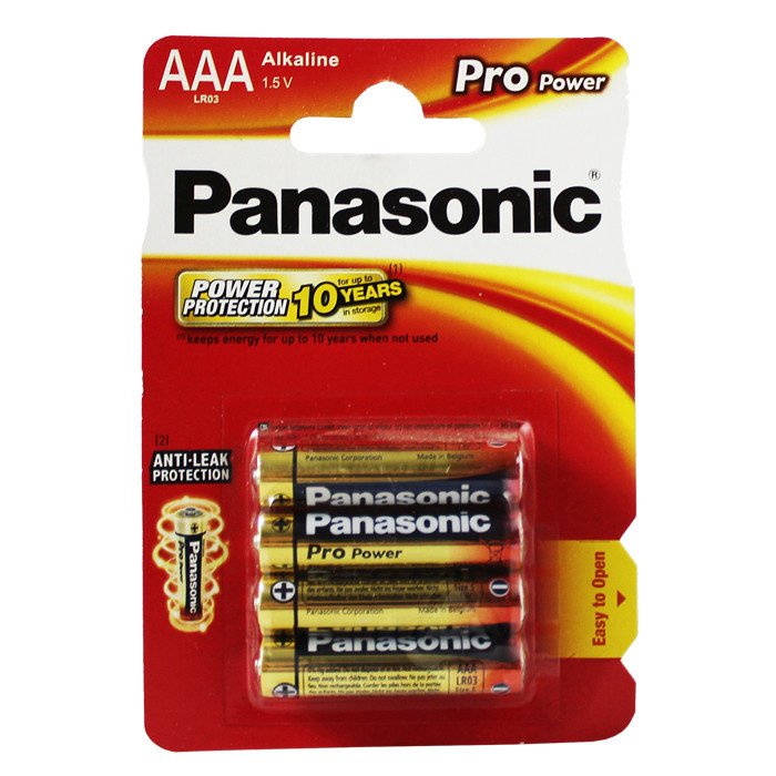 Panasonic Alkalıne Pro Power 4'lü İnce Kalem Pil