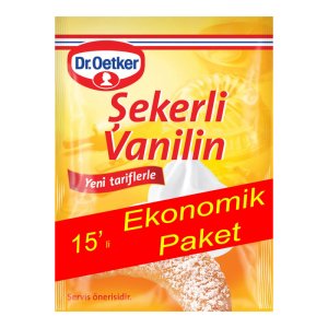 Dr. Oetker Vanilin 15'li  Paket 5 Gr