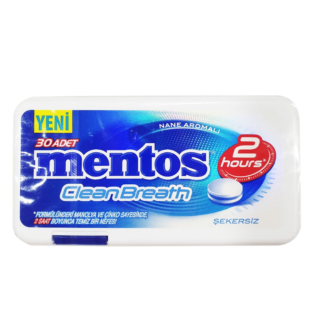 Mentos Clean Breath Dispanser Nane 21 Gr