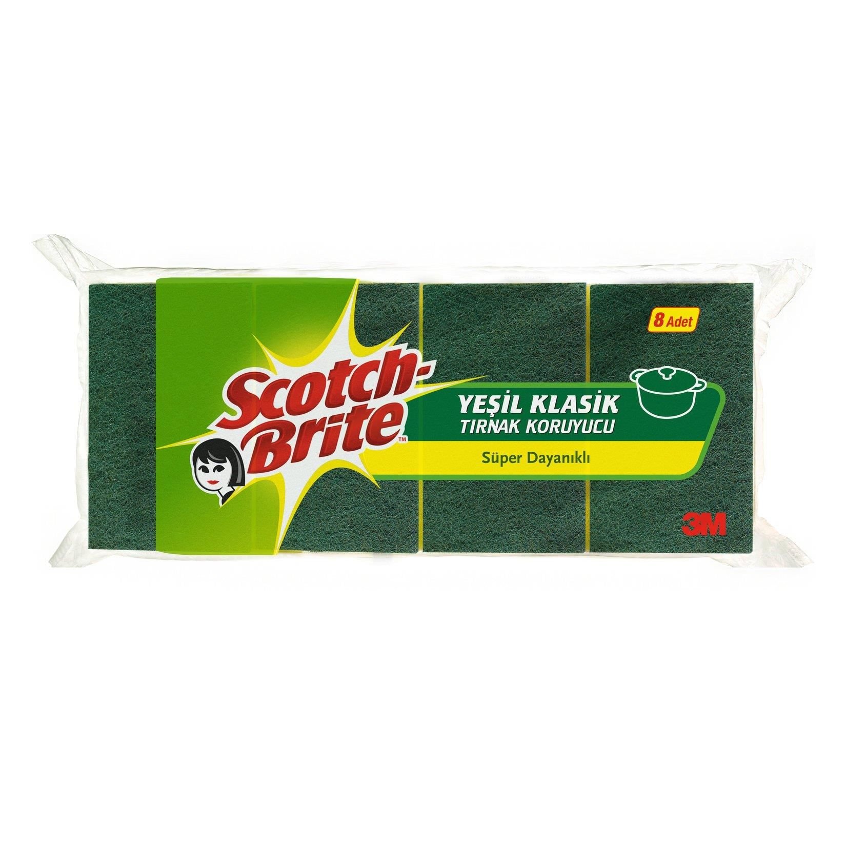 Scotch Brite Sünger Oluklu 8'li