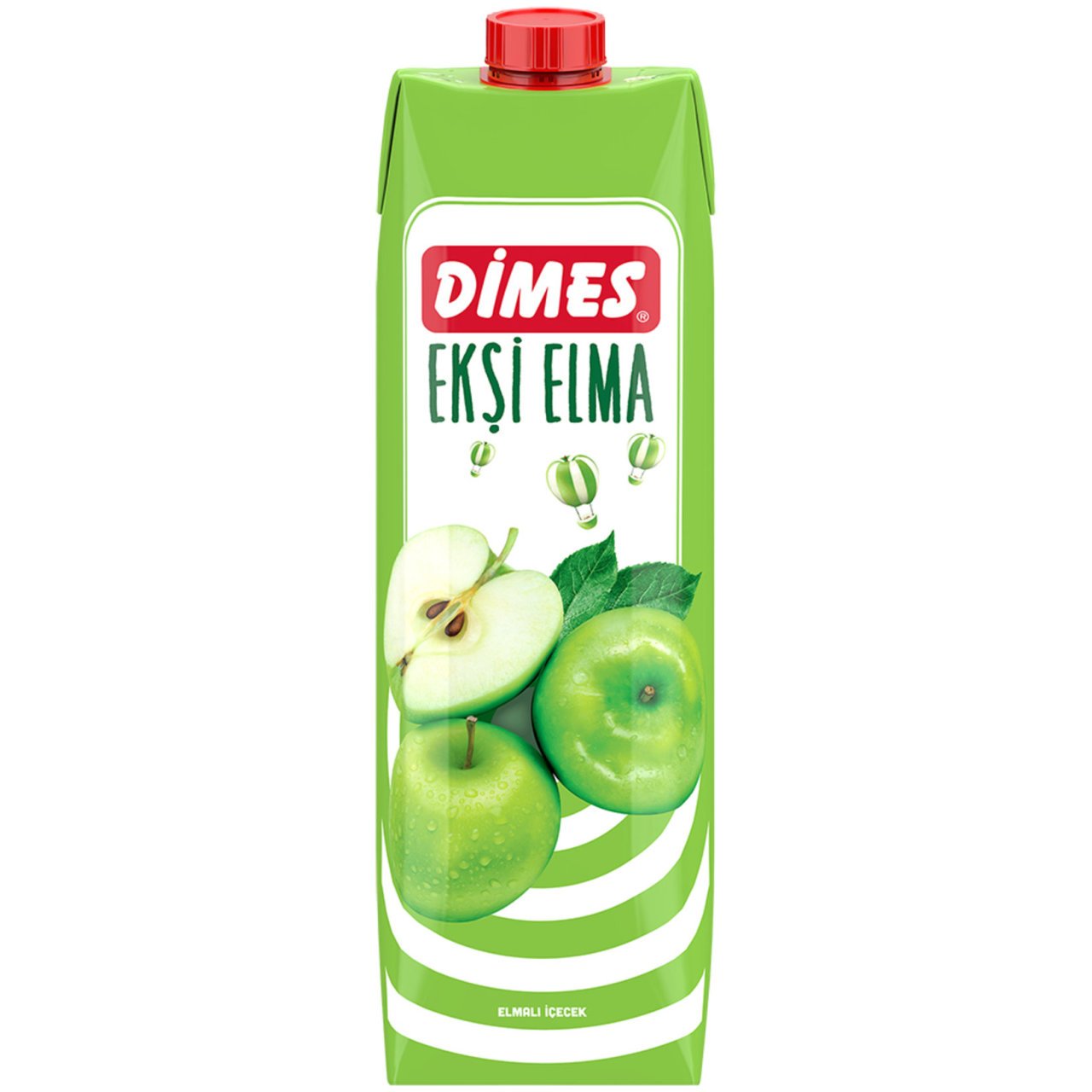 Dimes Active Ekşi Elma Suyu 1 Lt