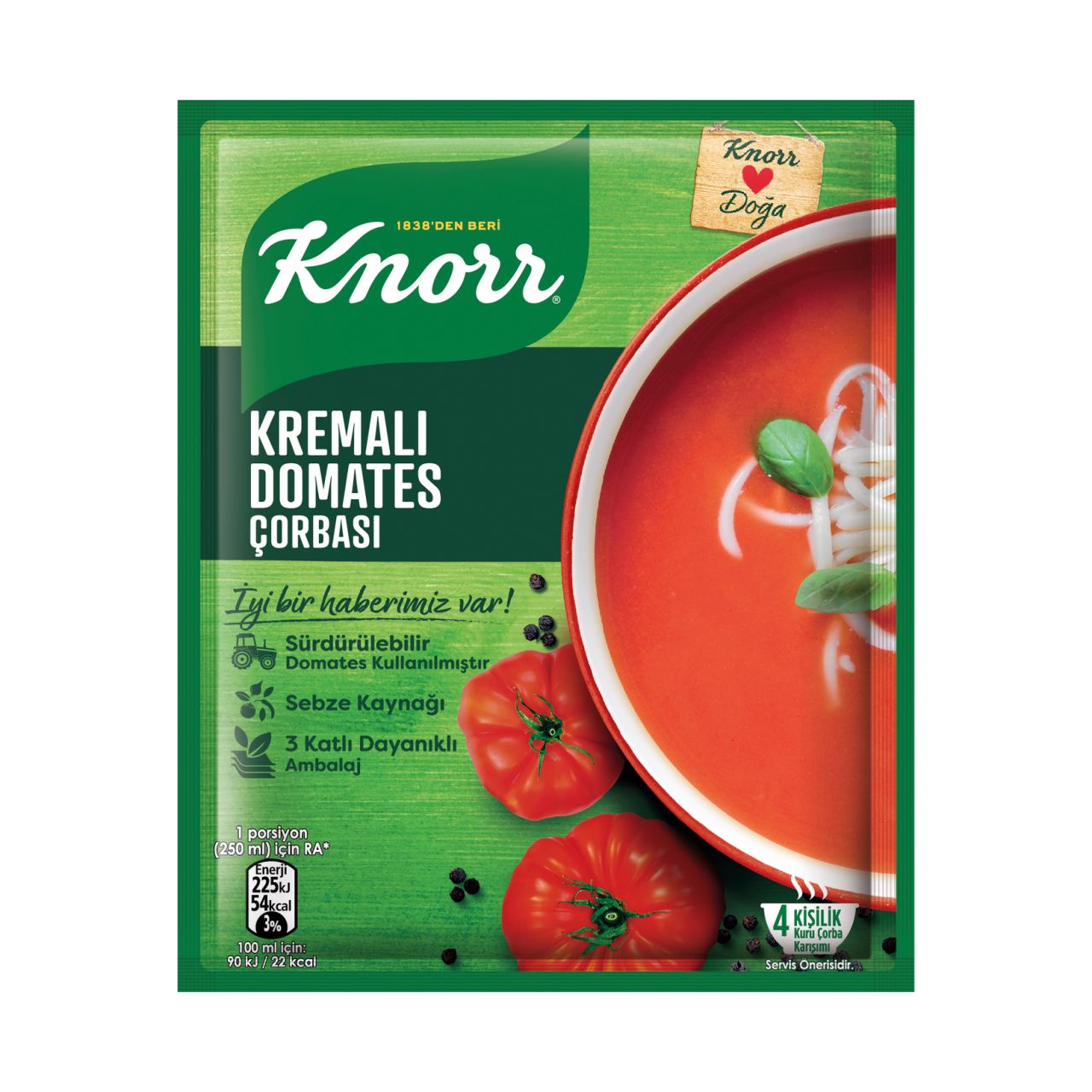 Knorr C Kremalı Domates Çorbası 69 Gr