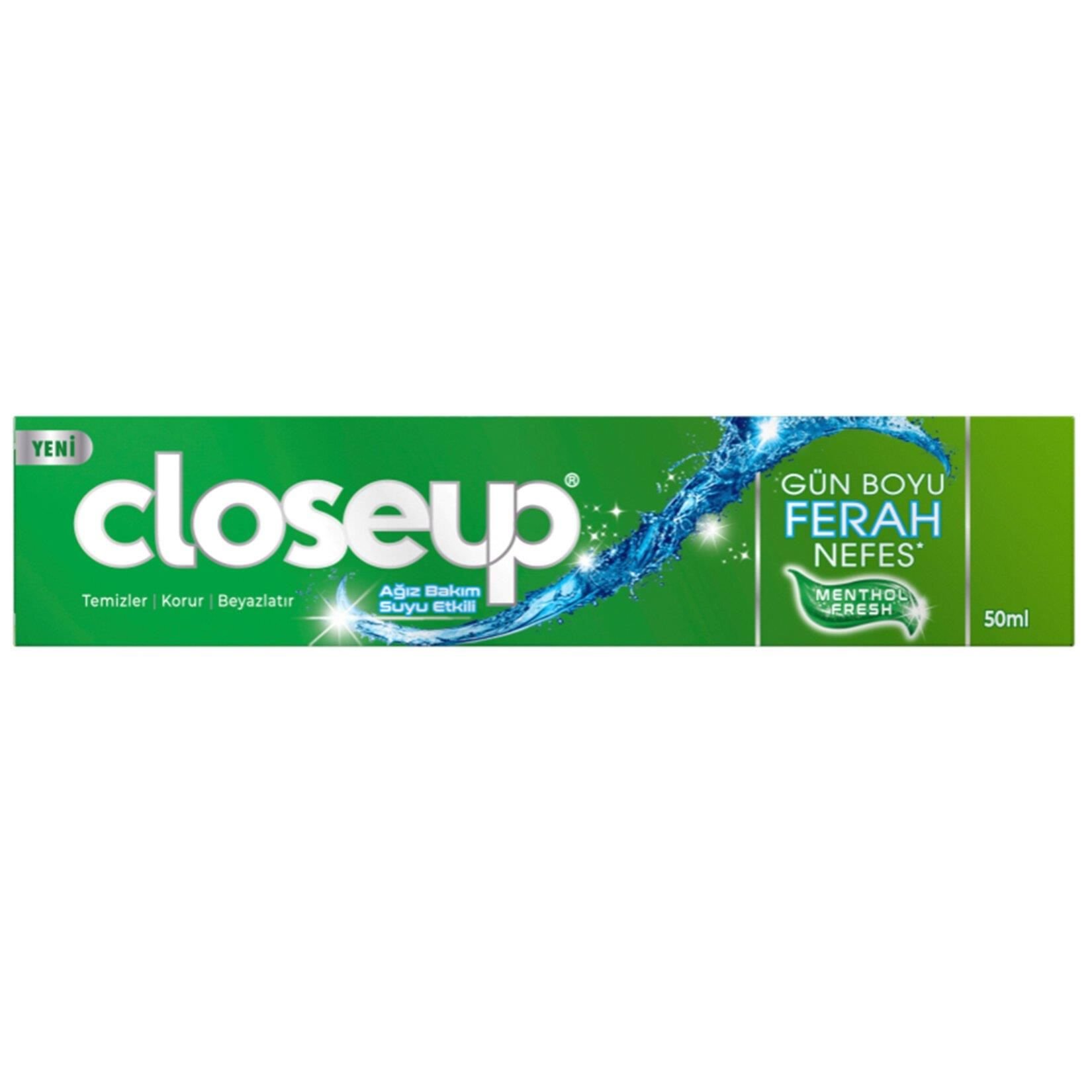 Closeup Mentol Fresh Diş Macunu 50 Ml