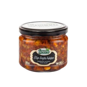 Sosero Ege Zeytin Salatası Cam 290 Gr