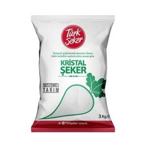 Türk Şeker Toz Şeker 3 Kg