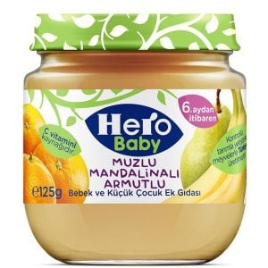 Hero Baby Muzlu Mandalinalı Armutlu 125 Gr