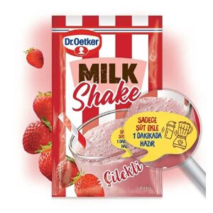 Dr.Oetker Milkshake Çilekli 22 Gr