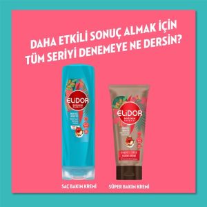 Elidor Doğanın Enerjisi Saç Bakım Şampuanı Argan Yağı & Hibiskus Özü Dökülme Karşıtı & Güçlü Uzamayı Destekleyici 400 Ml