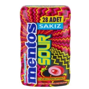 Mentos  Sour Çilek 56 G