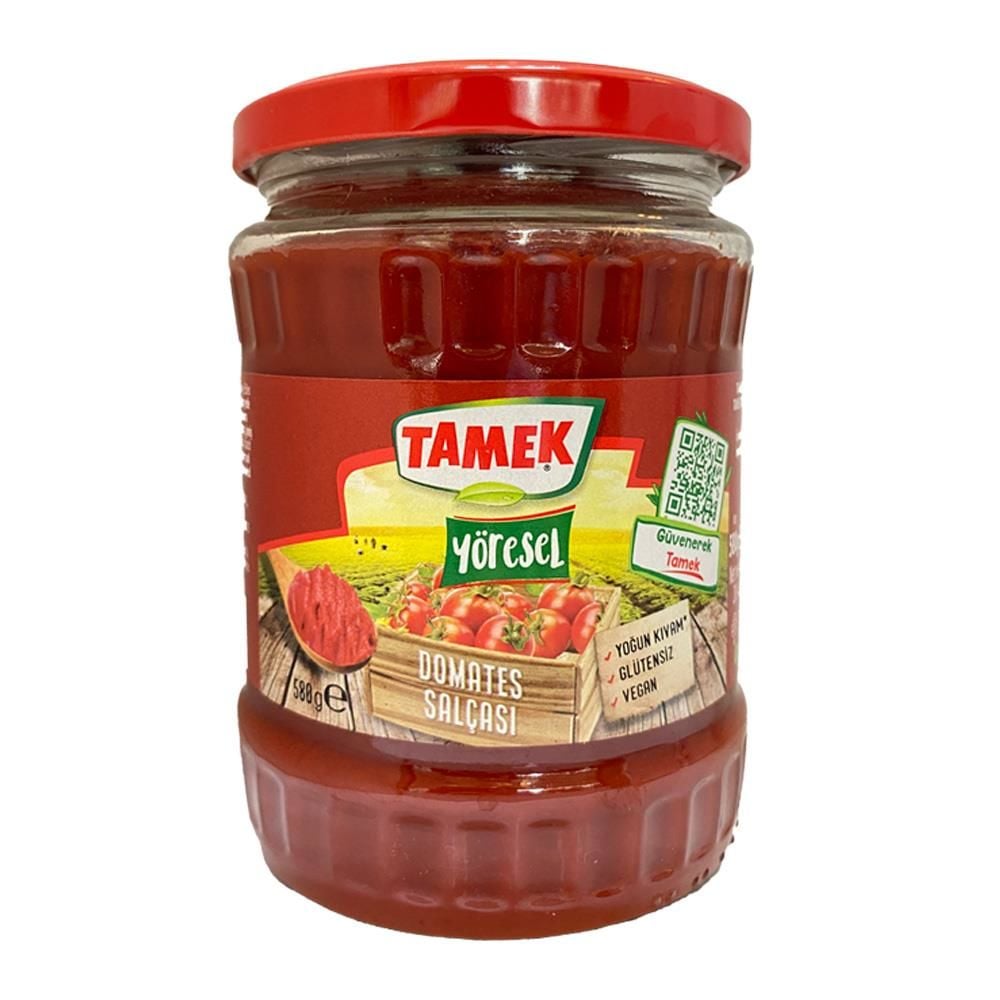 Tamek Yöresel Domates Salçası 588 Gr