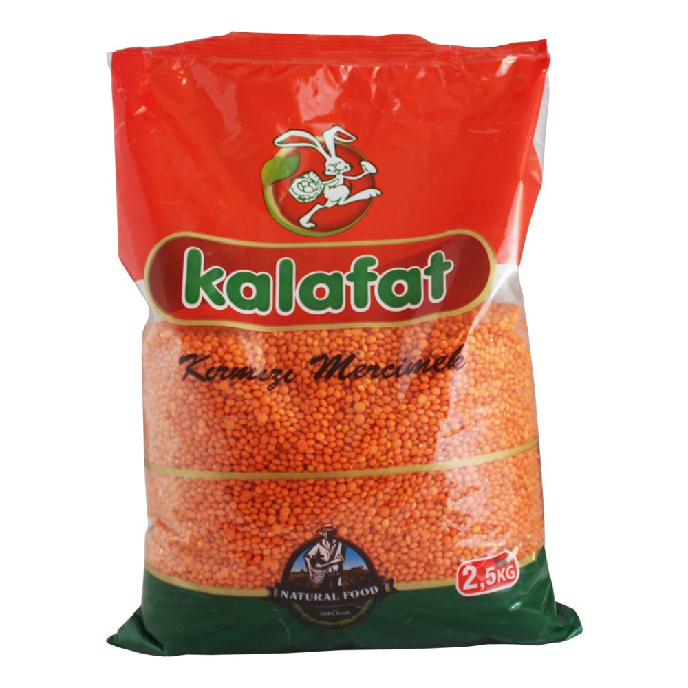 Kalafat Kırmızı Mercimek 2,5 Kg