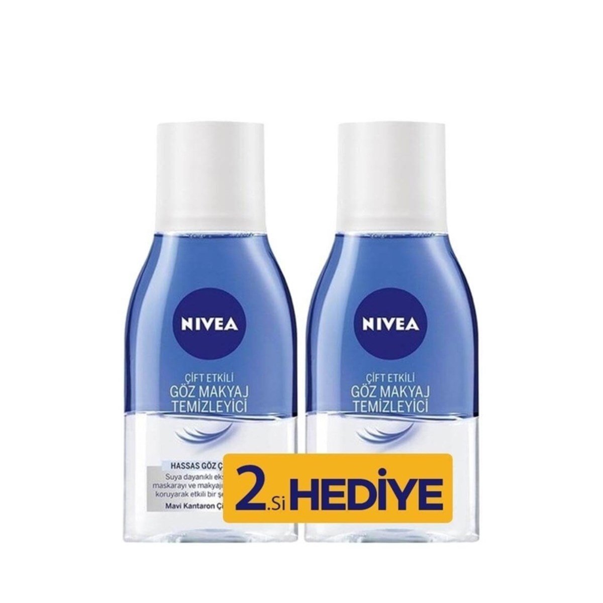 Nivea Çift Etkili Göz Makyaj Temizleyici 125 ml + 125 ml