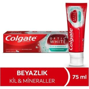 Colgate Optik Beyaz 75 Ml Kil ve Mineraller