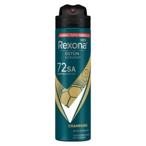 Rexona Men Erkek Sprey Deodorant Champions 72 Saat Kesintisiz Üstün Koruma 150 ml