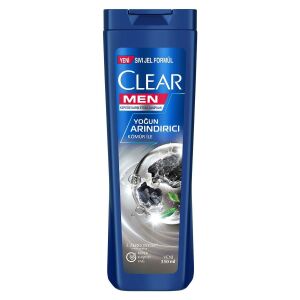 Clear Men Kepeğe Karşı Etkili Şampuan Yoğun Arındırıcı Kömür İle 350 ml