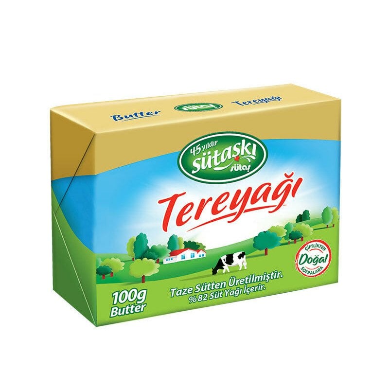 Sütaş Tereyağ Folyo 100 Gr