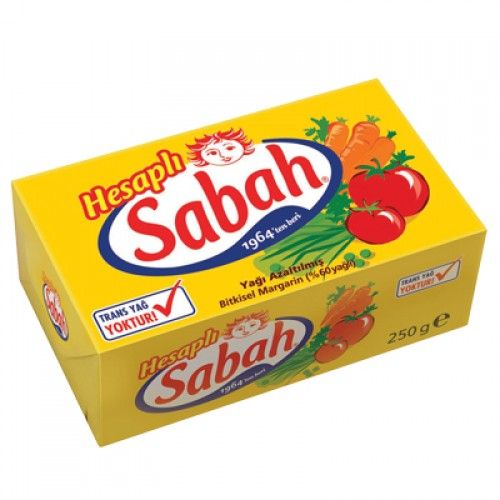 Sabah Margarin 250 Gr