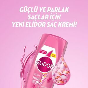 Elidor 350 Ml Saç Kremi Güçlü ve Parlak