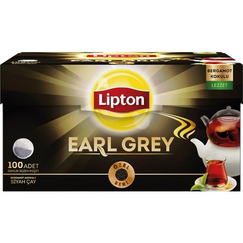 Lipton Early Grey 100'Lü Demlik Poşet 320 Gr