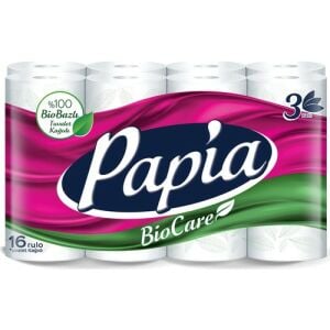 Papia 16'lı Biocare Tuvalet Kağıdı