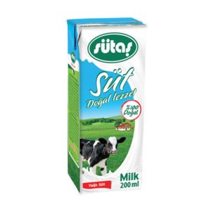 Sütaş Süt Yarım Yağlı 200 Ml