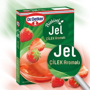 Dr.Oetker Çilekli Bitkisel Jel 100 gr