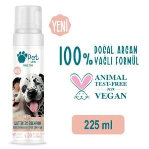Pet Love Durulanmayan Köpük Şampuan Kurabiye & Vanilya 225 Ml