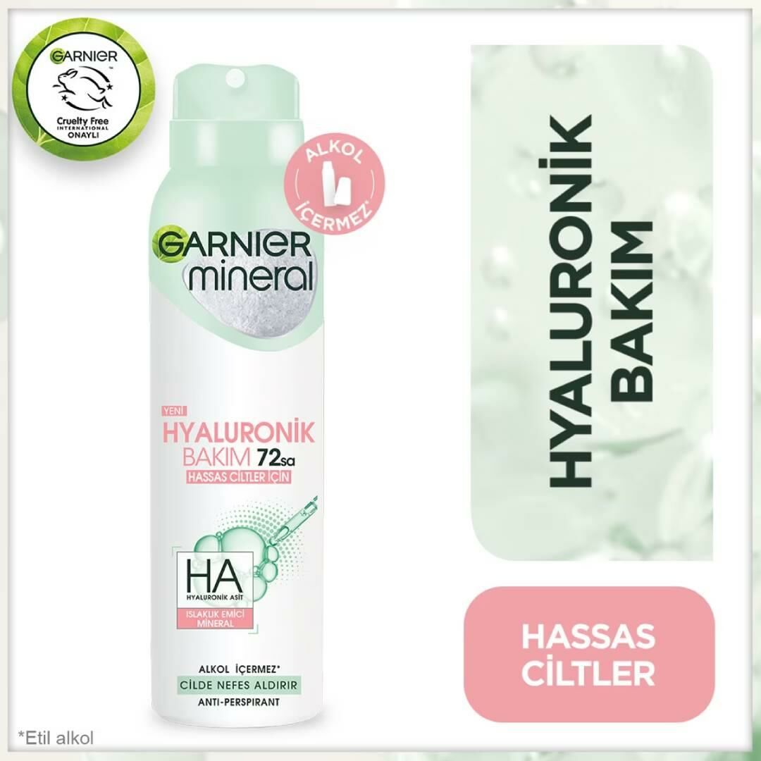 Garnier Deodorant Hyaluronik Bakım 150 Ml