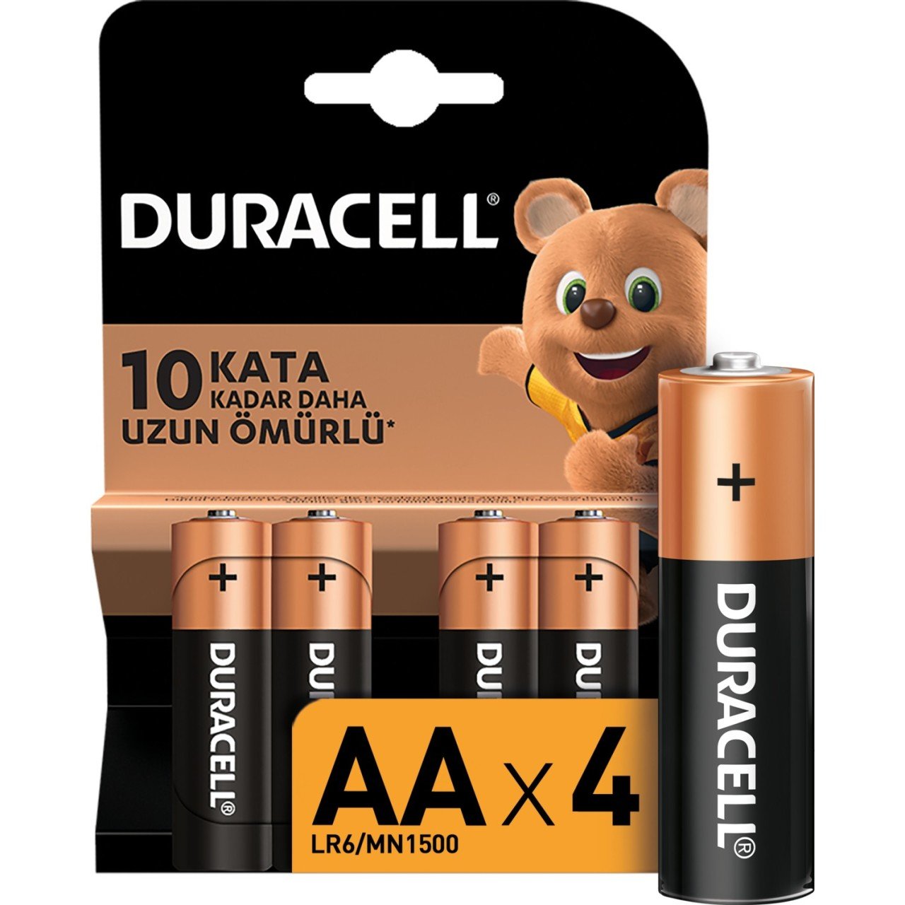 Duracell Basic AA 4'lü Kart Kalem Pili