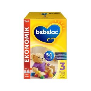 Bebelac 3 Devam Sütü 800 gr 6-12 Ay