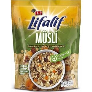 Eti Lifalif Kuru Meyveli ve Fındıklı Müsli 350 gr