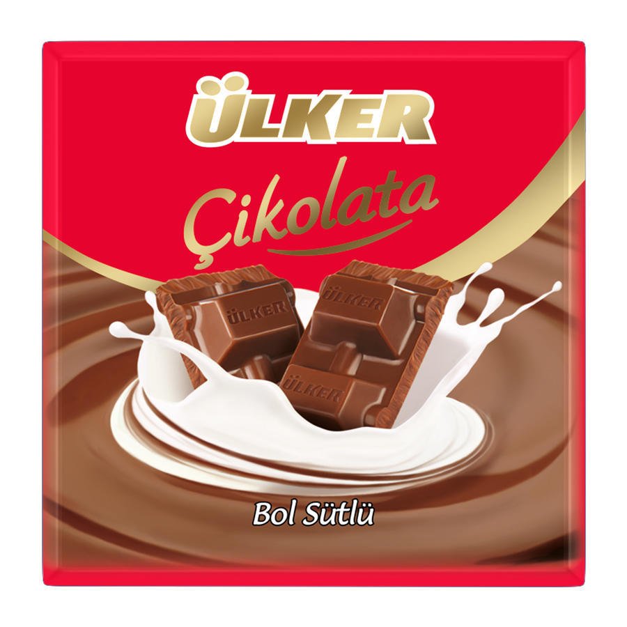 Ülker Çikolata Kare Sütlü 60 Gr