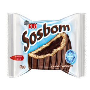 Eti Sosbom Çikolatalı Kek 50 gr