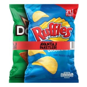 Fritolay Doritos&Ruffels 2X88 Gr 2!li Paket
