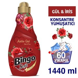 Bıngo Soft Konsantre  AşkLa Gül 1,440 lt