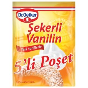 Dr. Oetker Vanilin 5'li  Paket 5 gr