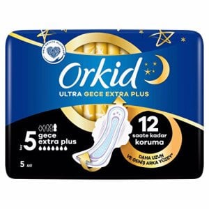 Orkid Hijyenik Ped Ultra Extra Plus Gece