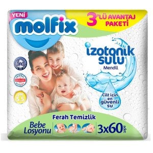 MOLFIX ISLAK HAVLU 3X60'LI IZOTONIK FERAH