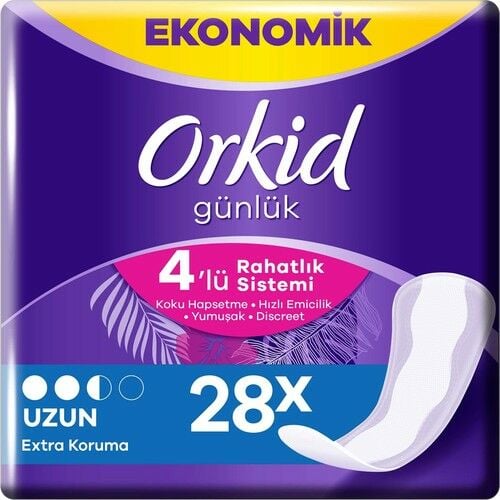 Orkid Gün Koruma Uzun Eko 28'Li 3011