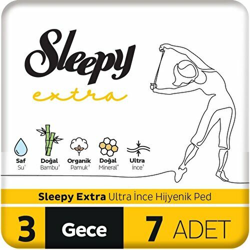 Sleepy Extra Standart Gece Ped 7'Li