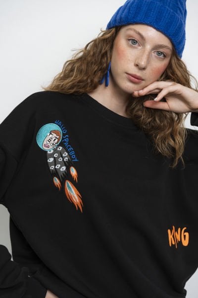 Space Boy Unisex Sweatshirt