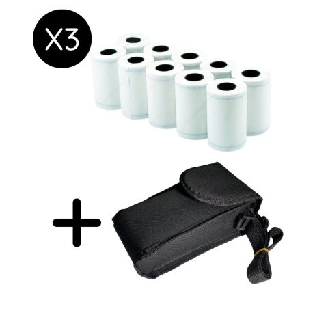 POS Taşıma Çantası ve 30'lu Rulo Paketi