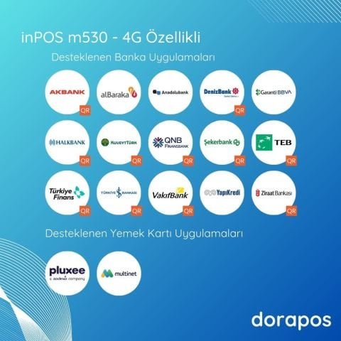 inPOS m530 - 4G Özellikli