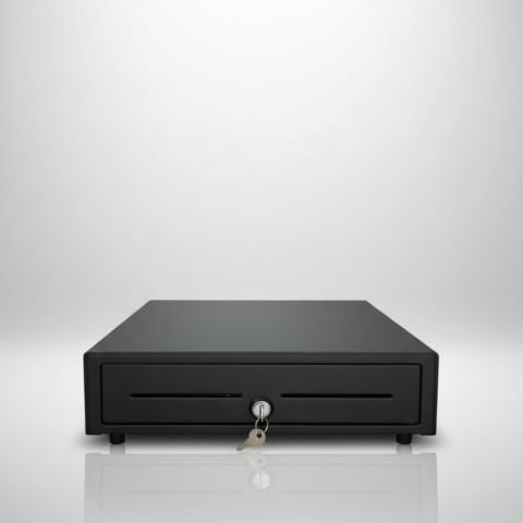 Metal Para Çekmecesi - 5 Kağıt Para 8 Bozuk Para Gözlü - Kilit Mekanizmalı